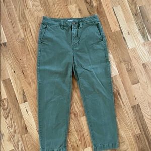 Madewell Green Pants